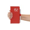 Address Book A-Z Red Index Hard Back Slim Address &