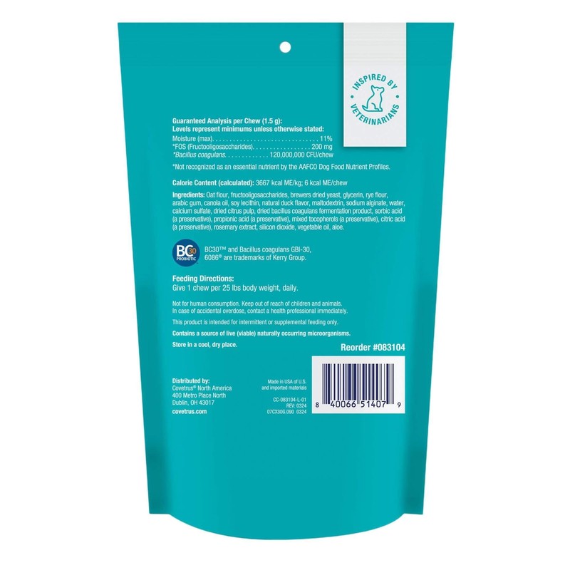 Probiotic Chew for Dogs 90ct