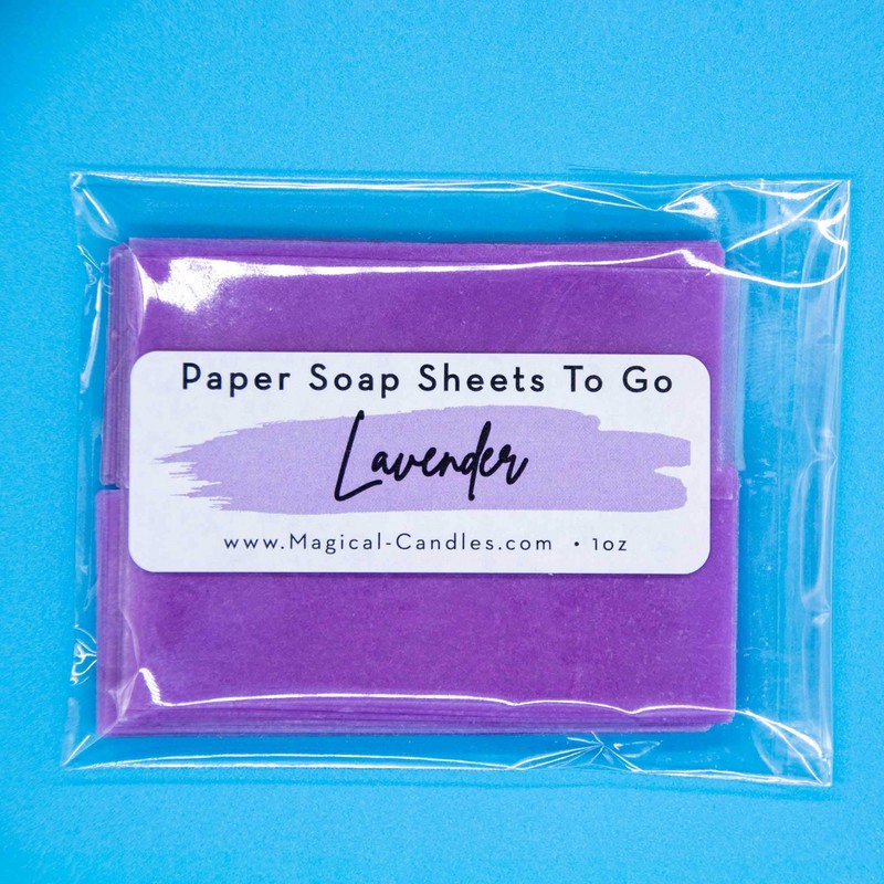 Paper Soap Sheets - Refill - Handmade