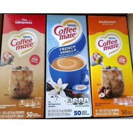 Nestle Coffee Mate Creamer Singles Variety Pack - 150 Count, Non-Dairy