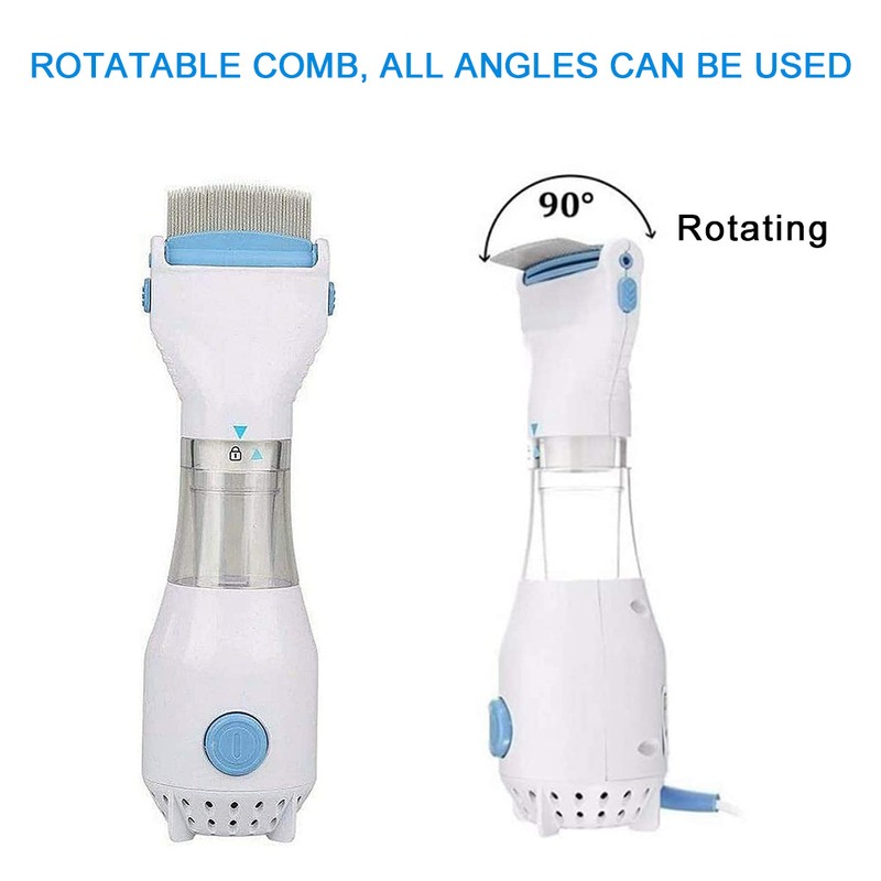 Electric Lice Comb Animal Vacuum Electric Filter Hair Cleaner Professional