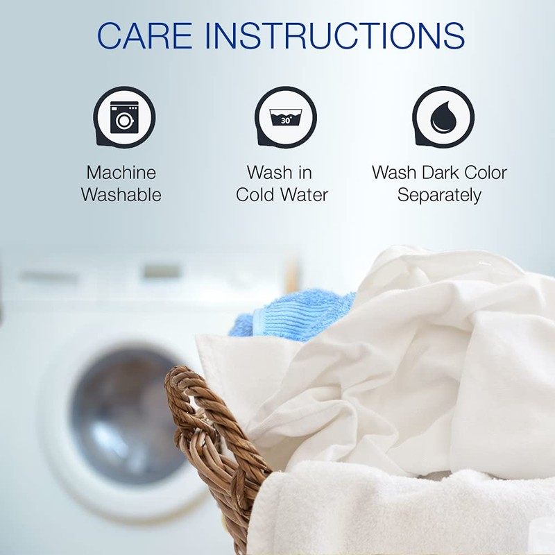 180 Thread Count 100% Pure Anti-Allergic Percale Fitted Sheet Stretches
