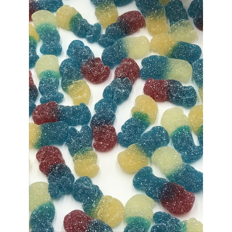 HARIBO Gummi Candy, Sour Smurfs, 4 Oz. Pack of 12