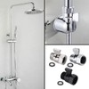 Shower Flow Control Valve, Shower Head Shut-off Valve with Handle