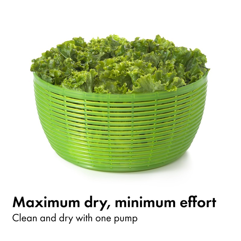 OXO Good Grips Salad Spinner - Large, Green Lettuce &