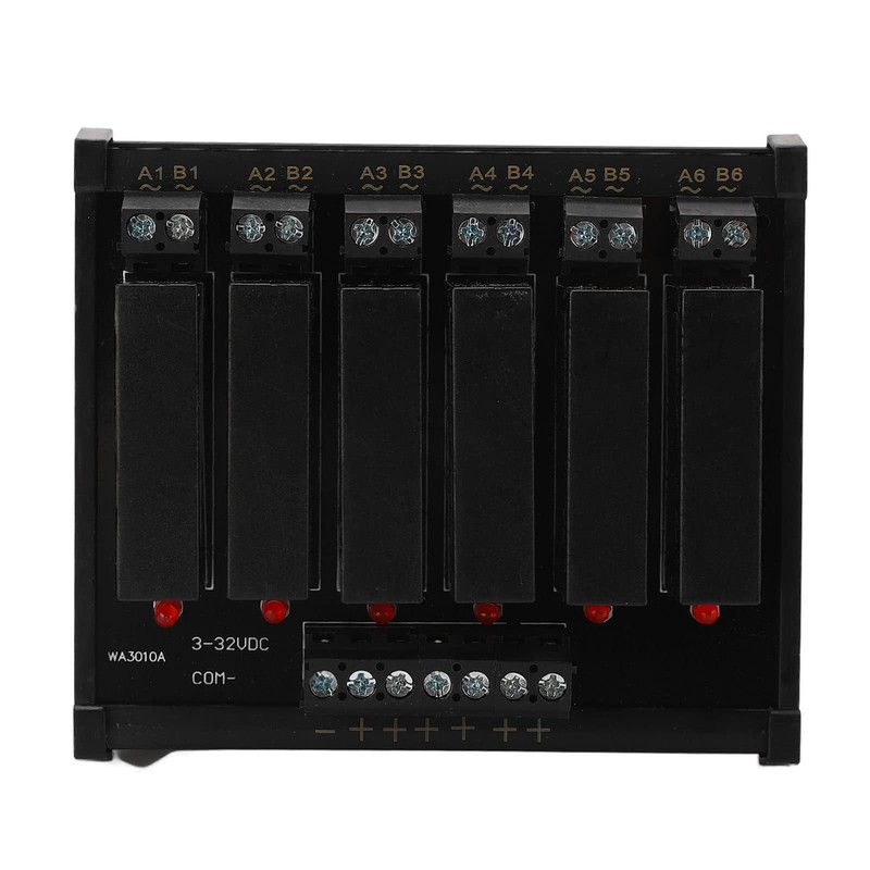 Solid State Relay Module, 6 Channel DC to AC SSR