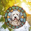 64decals 64memory Old English Sheepdog Wind Spinner, Old English Sheepdog