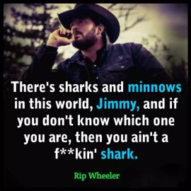 Unbranded Yellowstone Rip Quote refrigerator magnet  3 1/2 x 4 " Made in the USA