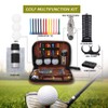 DEWIN Golf Organiser, Leather Organiser Gifts for Men, Multifunctional Outdoor