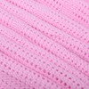 Pink Premium Quality 100% Cotton Cot Cellular Blanket,(100cmX150cm) Made in