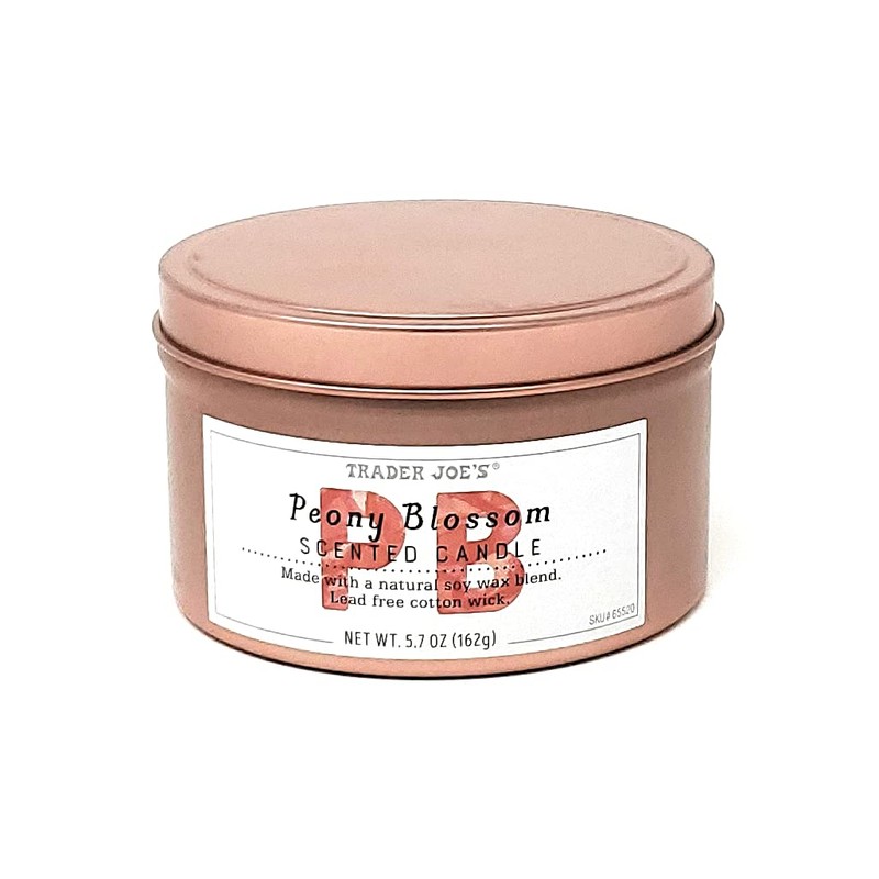 Trader Joe's - Peony Blossom Candle NET WT. 5.7 OZ