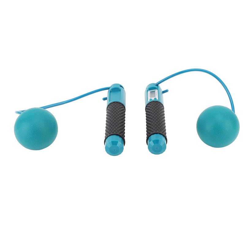 Cordless Jump Rope Weighted Accurate with Counter Ropeless Skipping Rope