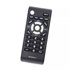 Unbranded Remote for Insignia TV NS-32D310NA17 NS-39D310NA17 NS-40D510MX17 NS-40D510NA17