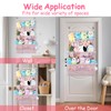 3 Tier Hanging Stuffed Animal Storage Shelf, 24x39 Inch Large