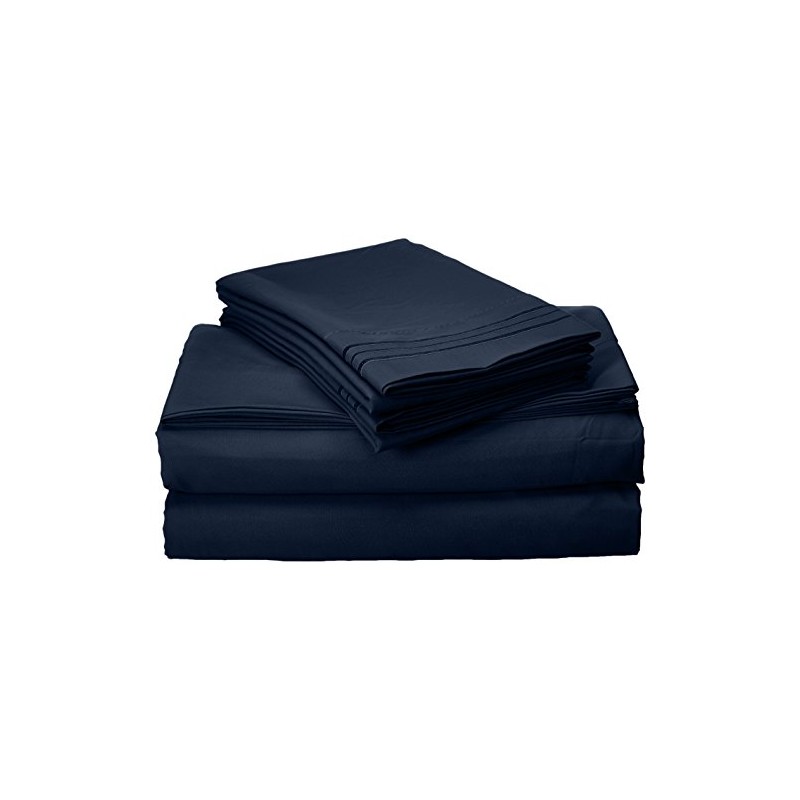 Elegant Comfort 1500 Thread Count Egyptian Quality 4-Piece Bed Sheet