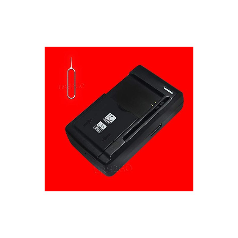 Universal Travel Dock Wall USB/AC SCP-63LBPS Battery Charger and SIM