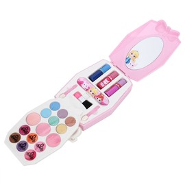 Portable Kid Makeup Water Soluble Toy Miniature Beauty Box Cosmetic Decoration Toy(S22610 )