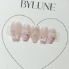 Pink Frosting Homemade Nail Tips Nail Tips - Almond /
