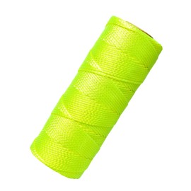 BSRHOME Mason Line String Line,600 Ft Length Nylon Twine,18 Braided Nylon String for Gardening Or Masonry Tools,Twine String for Gardening,Yellow