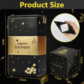 ANOMM Birthday Exploding Gift Boxes, Pop Up Gift Box