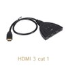 PUSOKEI HDMI Switch, 3-Port HDMI Multidisplay, HDMI Switch 3x1 Switch