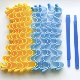 BKM [비케이엠_62]롤 물결펌 헤어롤 웨이브 파마 펌 셀프 BK Hair Wave Roller Wave Perm Curl Self