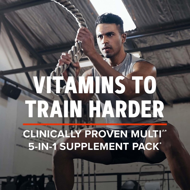GNC AMP Men’s Extreme Training Vitapak Program, 5 Products in