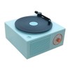KintiSun Old Fashioned Classic Style Bluetooth Speaker Green Vinly Record