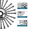 vidica 10 Inch Weed Eater Attachments, Steel Wire Weed Wacker