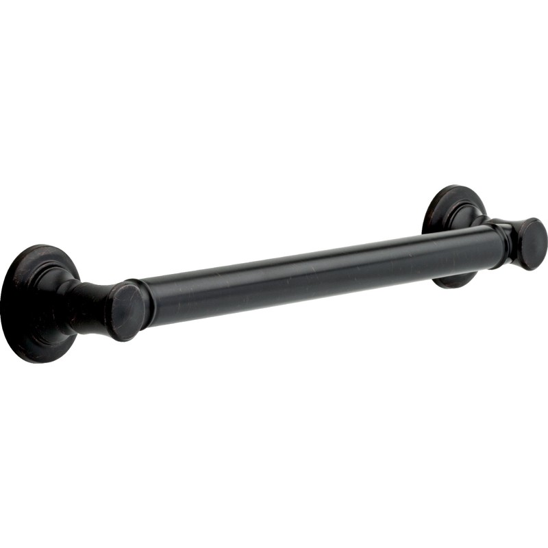 Delta Faucet 41618-RB Traditional Grab Bar, 18-Inch, Venetian Bronze