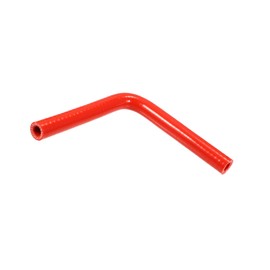 INFINAUTO 13mm 0.51" ID 90 Degree Elbow Silicone Reducer Hose Pipe Bend Turbo Water Intercooler Red Stylish Design