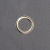 Classic Bottle Cloth, 42 cm, Cotton, Corner Metal Ring (Platinum