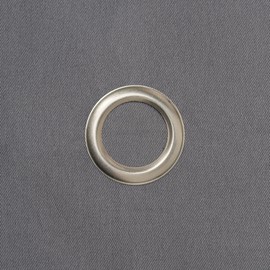 Classic Bottle Cloth, 42 cm, Cotton, Corner Metal Ring (Platinum with Silver Ring, Pack of 1)