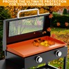 BBQ PLUS Griddle Clear View Hinged Lid for Blackstone 28''