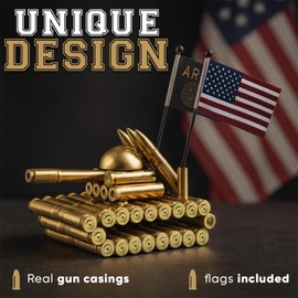 Bullet tank | Army |Man cave decor | Veteran gifts |mens office decor | Military gift for man |Army gift |desk decor for man| Army stuff|unique gifts for gun enthusiast| Military dad| Manly decor