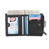 GOIACII Women's Small and Short Format Wallet with RFID Blocking,