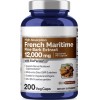 French Maritime Pine Bark 12,000mg 200Caps NonGMO/Gluten Free/Vegan Proanthocyan