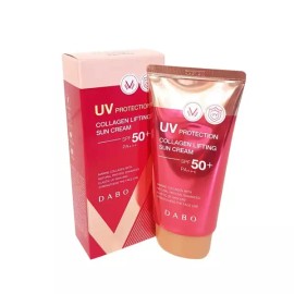 Dabo 다보 콜라겐 리프팅 주룸개선 UV 썬크림 70ml SPF50+ 썬크림 피부 주름개선 얼굴주름 Dabo Collagen Lifting Anti-Wrinkle UV Sun Cream 70ml SPF50+ Anti-Aging Face Wrinkle Improvement
