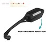 MEACHOW ME-007(2020) - Espejo retrovisor para manubrio de Bicicleta (Cristal