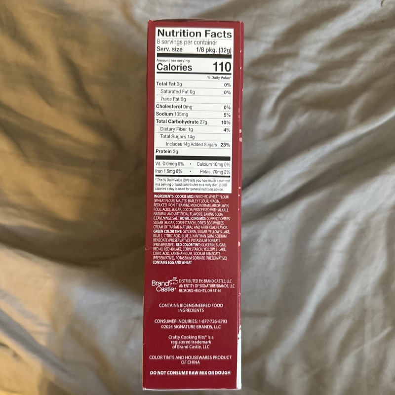 Crafty Cooking Kits Holiday Dogs Chocolate Cookie Kit Sugar Cookies