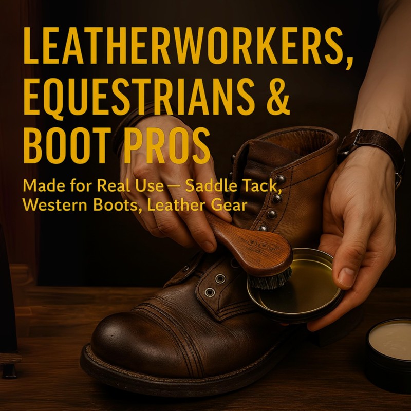 Eagle Saddle Soap for Leather – 3-Piece Saddle Soap Kit