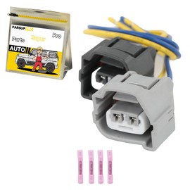 PARSUPPRO 2Pcs 2-Way/Pin Ignition Coil Connector Sensor Repair Pigtail Plug Auto Waterproof Wiring Harness for Hyundai for Kia Replace 27301-26600, 27301-22600, 90980-10901, 90980-10899