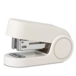 White Color Mini Stapler with 830 Staples,20 Sheet Office Desktop Stapler,Small Cute Compact Travel Size Stapler for Students & Office (white)