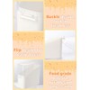 MININAI Sliced Cheese Container for Fridge, 2/4 PCS Cheese Storage
