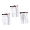 Healeved Sets Natural Look Eyebrow Stickers Hair-like False Eyebrows Cosmetics