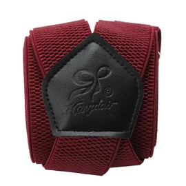 KANGDAI Mens Braces with Very Strong Metal Clips X Style Wide 3.5 cm One Size Heavy Duty Adjustable Suspenders Trouser Braces Salopette Braces with Upgrade Protection Clip