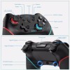 Monbelle Control joystick inalámbrico Monbelle Gamepad02 Bluetooth negro y rojo