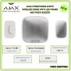 AJAX STREETSIREN WHITE WIRELESS SIREN WITH LED FRAME AND PIEZO