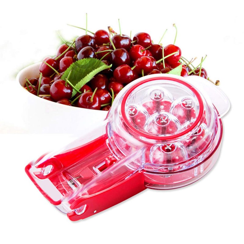 Condello Casa Kitchen Aid Cherry Pitter Stainless Steel Plastic Deluxe