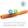 Original Hollow Teething Tubes (6.8’’) – Soft Silicone Teething Toys